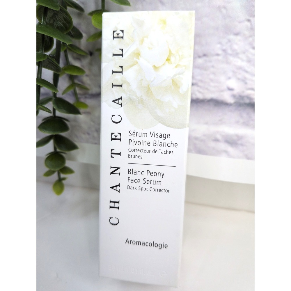 RT $325 LEGIT NIB!🌸Chantecaille Blanc Peony Face Serum Dark Spot Corrector 1oz